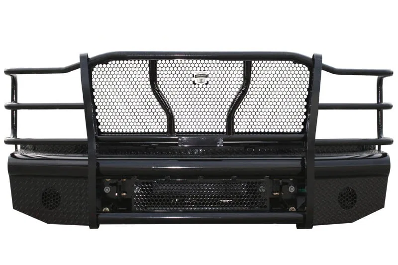 2122PRS – CATTLEMAN Bumper, One Piece Design Direct Fit Mounting Hardware Included With Grille Guard Without Winch Mo...